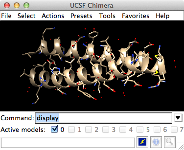 UCSF Chimera - Leucine Zipper