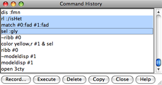 Command History